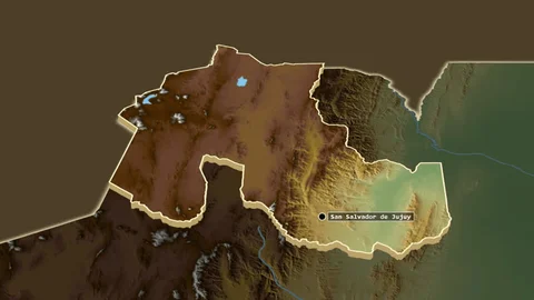 Mapa de Jujuy